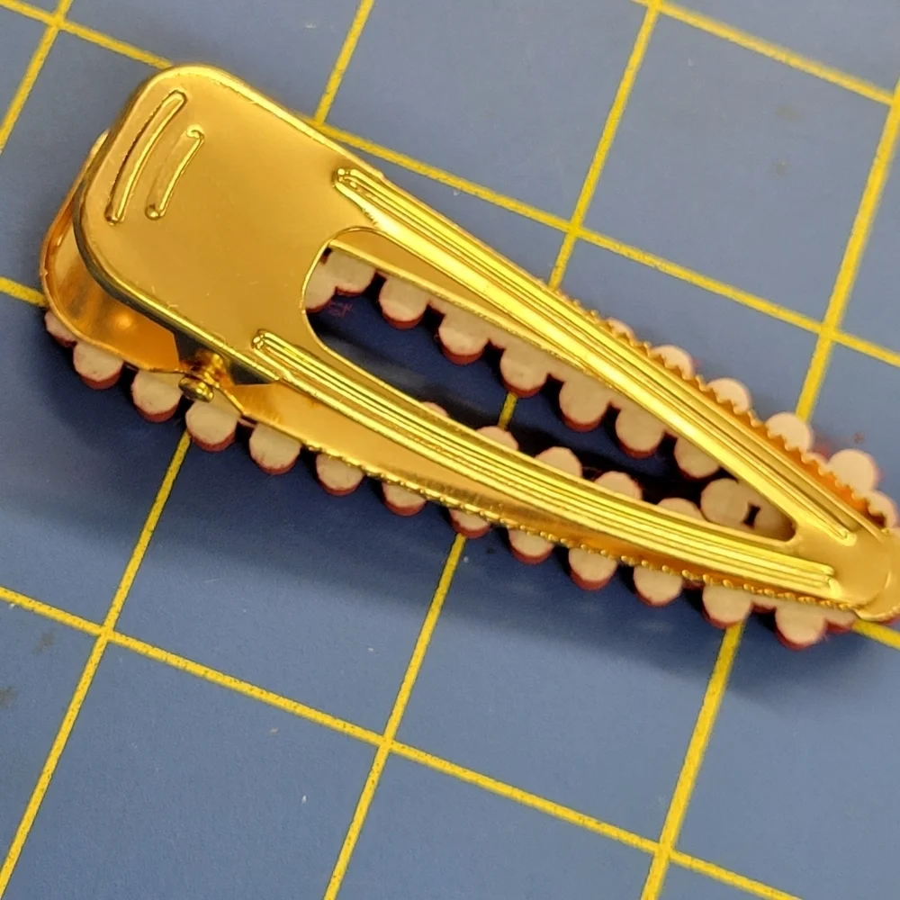 Pearl Faux Clip Barette 3